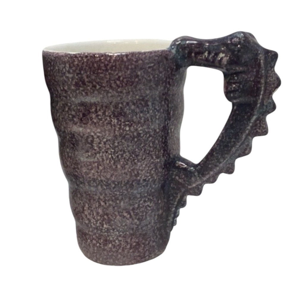 🦄 Pair of Rare Starbucks Seahorse Handle Mugs - Hand Painted, Made in It - Picture 3 of 16
